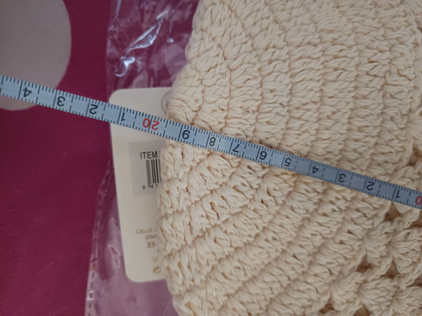 Crochet hat. Sheer. Cotton. New – photo 8